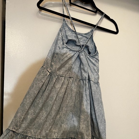 Zara Kids Size 10‎ Blue and White Dress - Picture 8 of 14